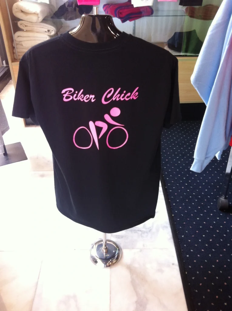Biker chick elegant shirt